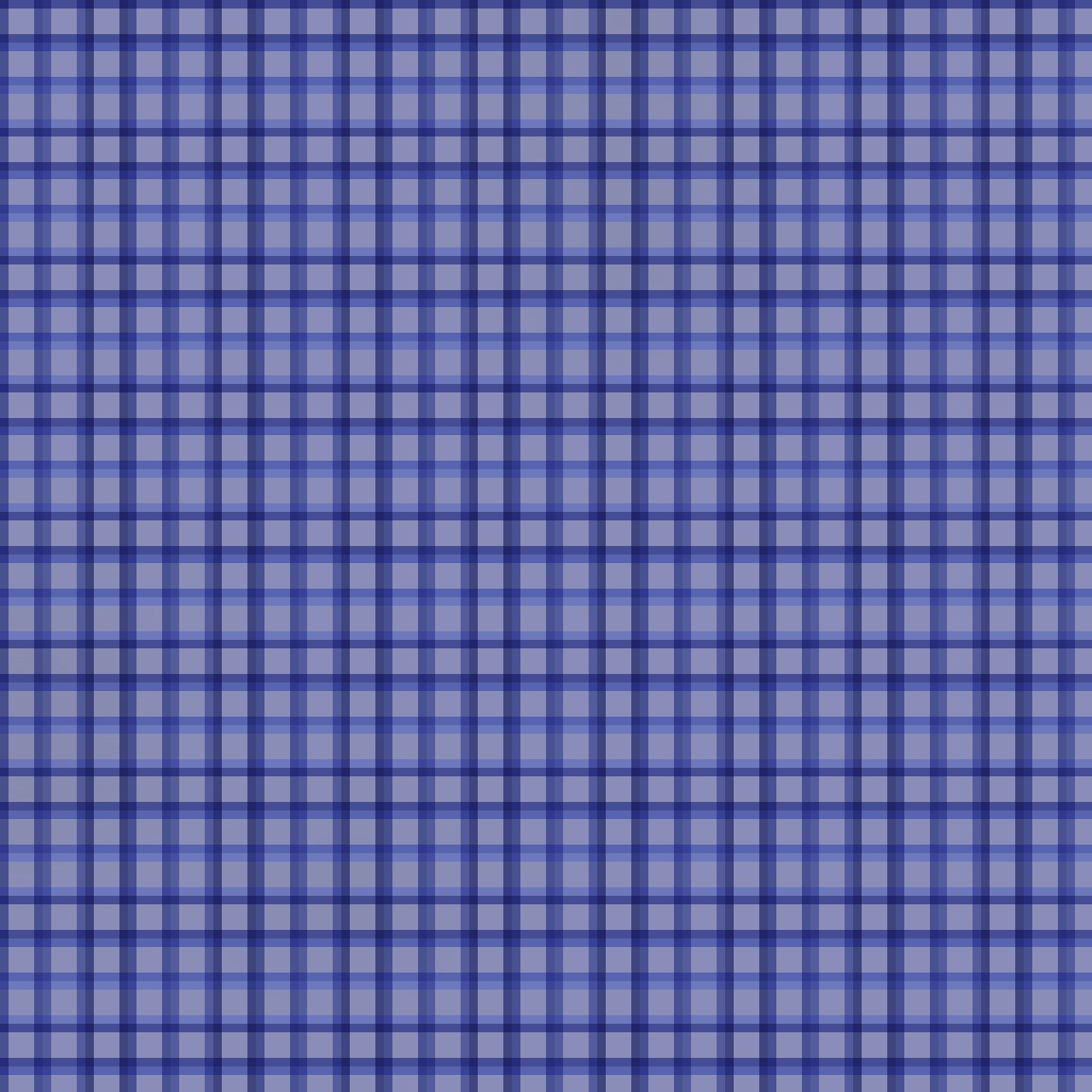 Indigo Classic Resist & Fold & Plaid Tartan Adire Fabric Design