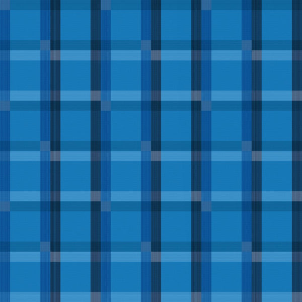 Cool Ocean Tartan Plaid – Surface Pattern for Fabric Design