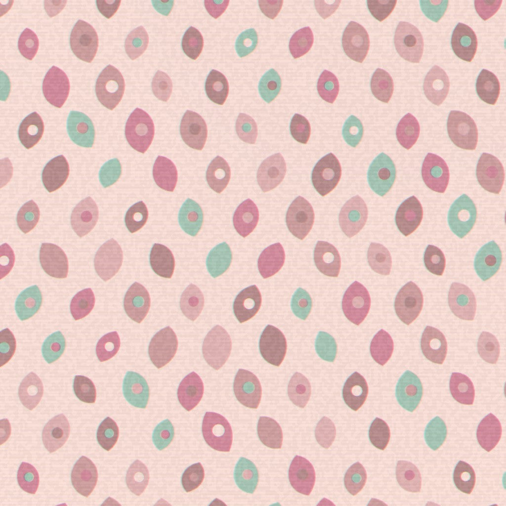 Flamingo Soft Ankara – Seamless Pattern for Fabric & Wallpaper