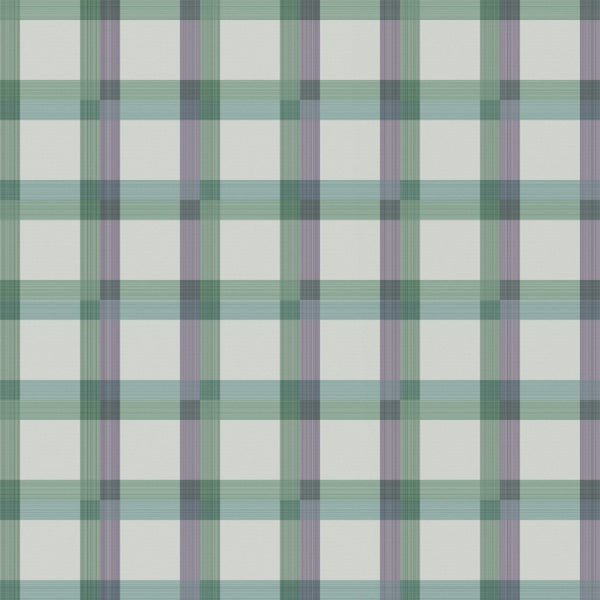 Forest Jewel Tartan Plaid – Surface Pattern for Fabric Design