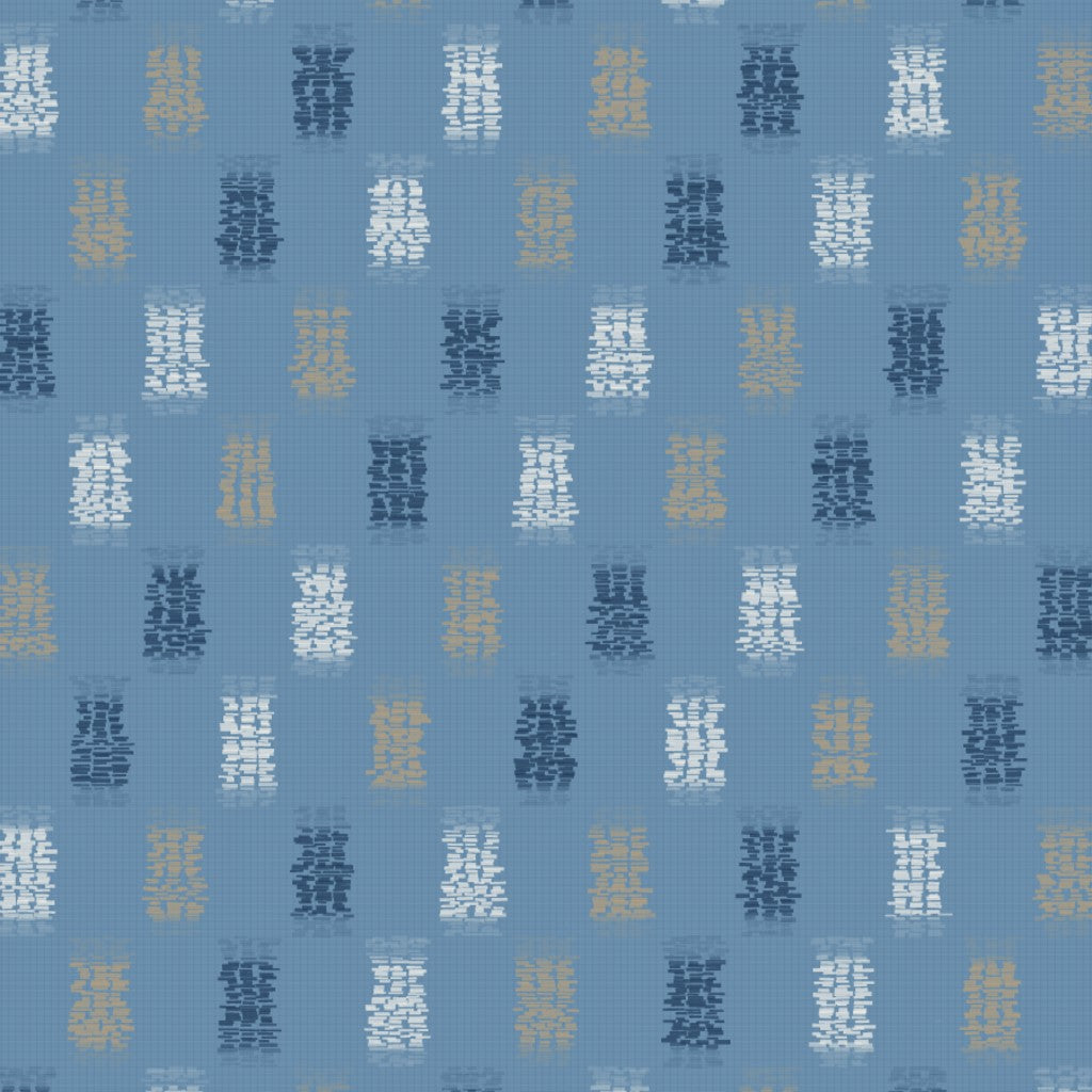 Harbour Ikat Weave – Fabric Repeat Pattern Digital Download