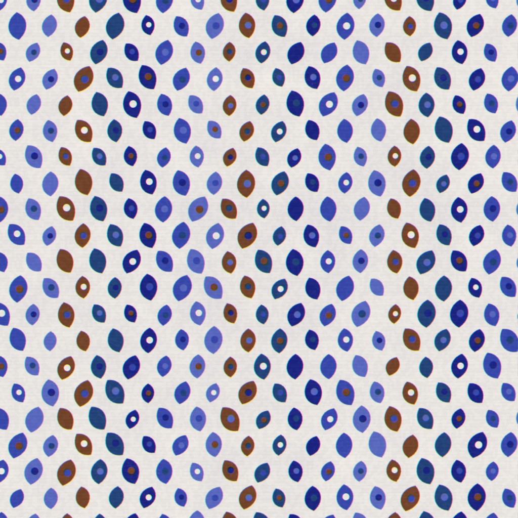Indigo Ankara – Seamless Pattern for Fabric & Wallpaper