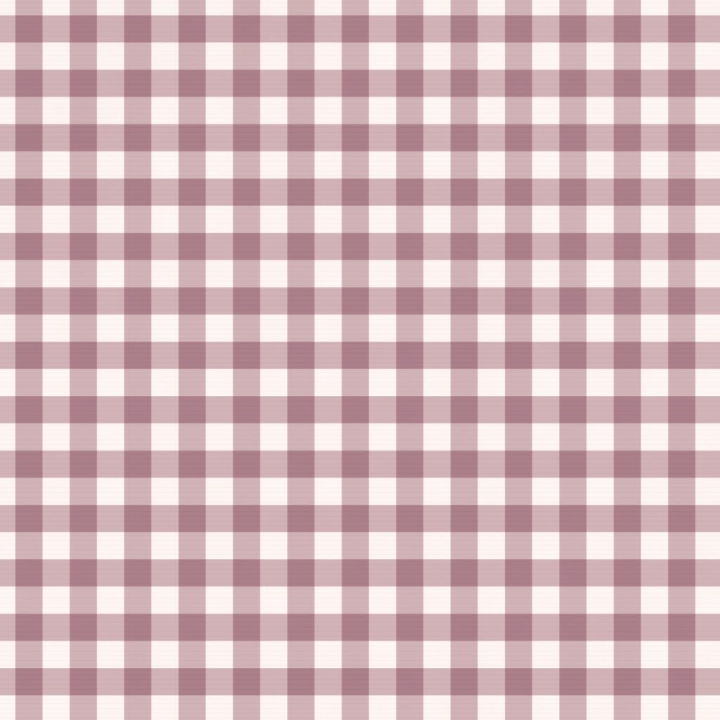 Merlot Blush Gingham Check – Fabric Repeat Pattern Digital Download