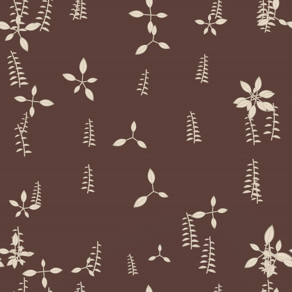 Mudcloth Earth Botanical – Surface Pattern for Fabric Design