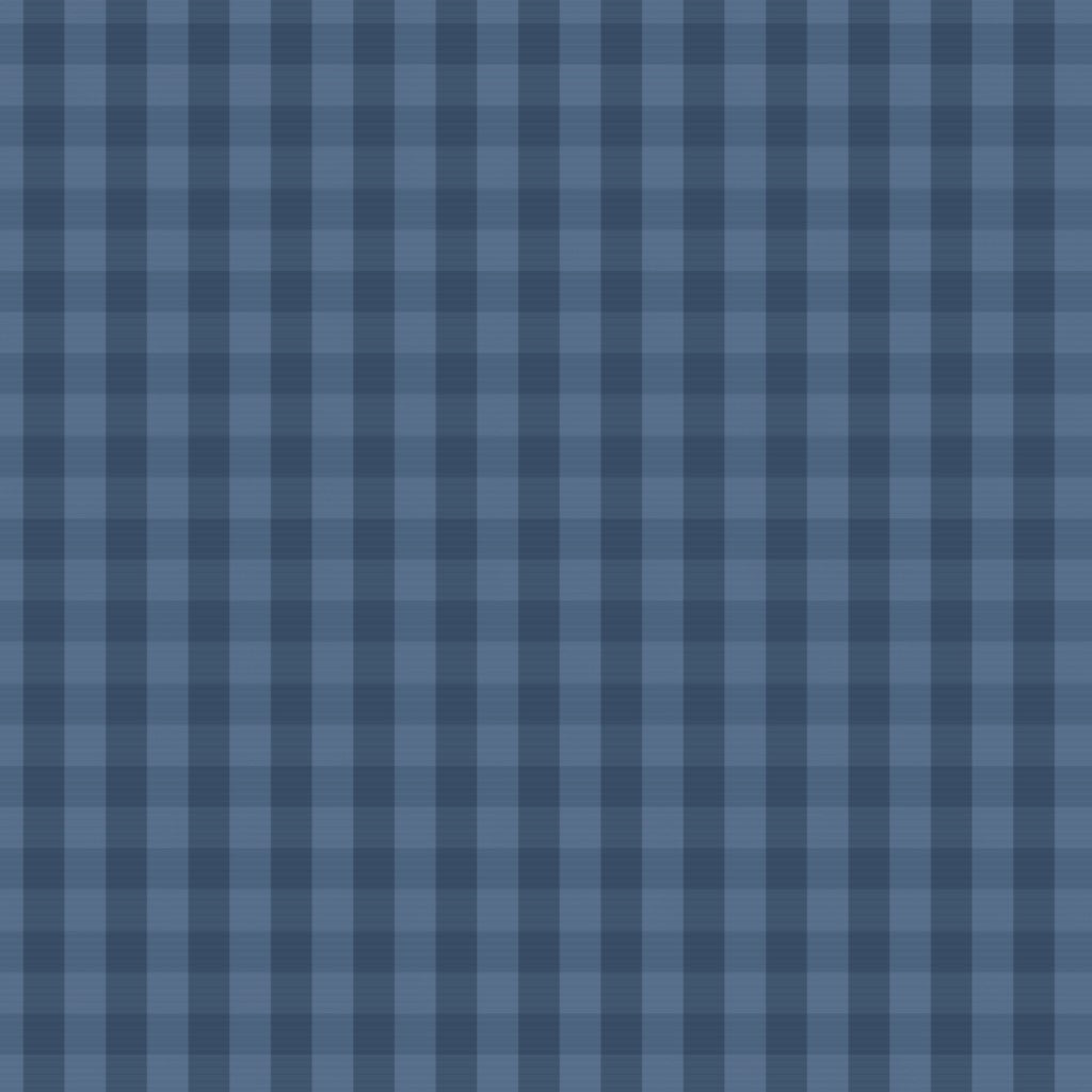 Navy Washed Gingham Check – Fabric Repeat Pattern Digital Download