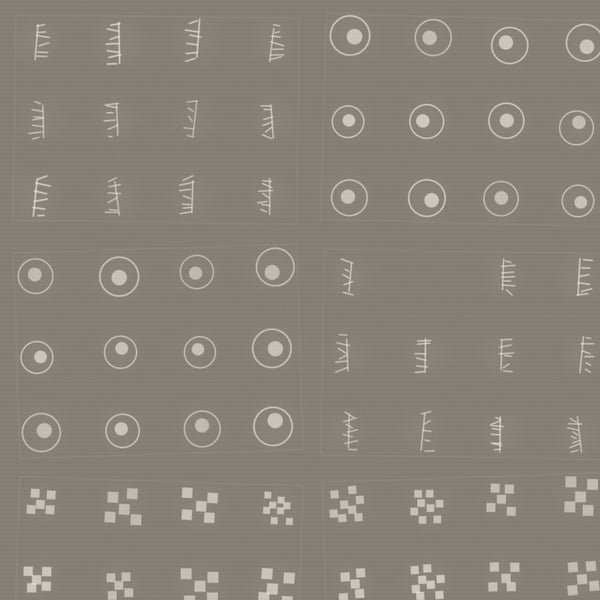 Oatmeal Adire – Surface Pattern for Fabric Design