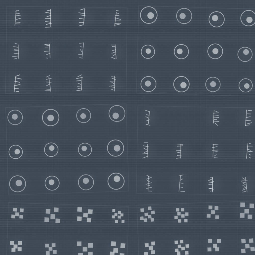 Payne's Grey Adire – Surface Pattern for Fabric Design