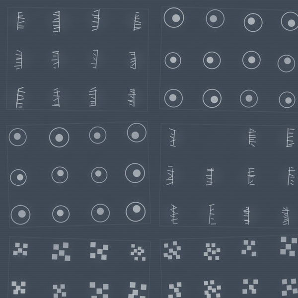 Payne's Grey Adire – Surface Pattern for Fabric Design