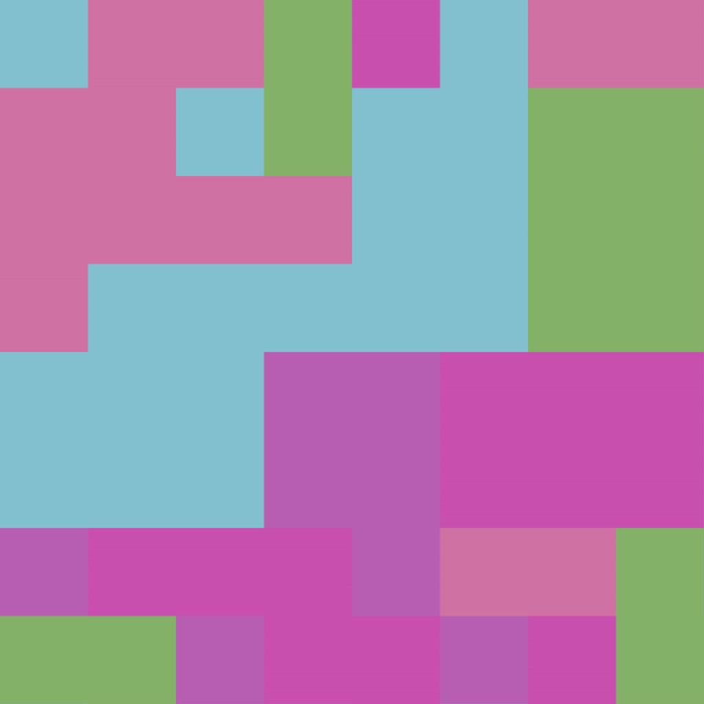 Rainbow Color Block – Fabric Repeat Pattern Digital Download