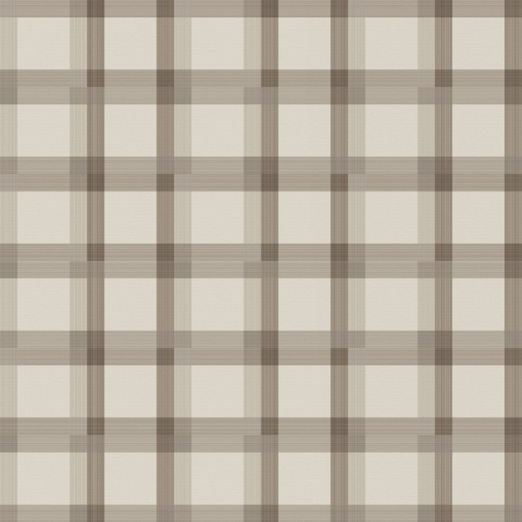 Shweshwe Brown Tartan Plaid – Surface Pattern for Fabric Design