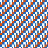 Geometric Grid & Linework Adire Fabric Design