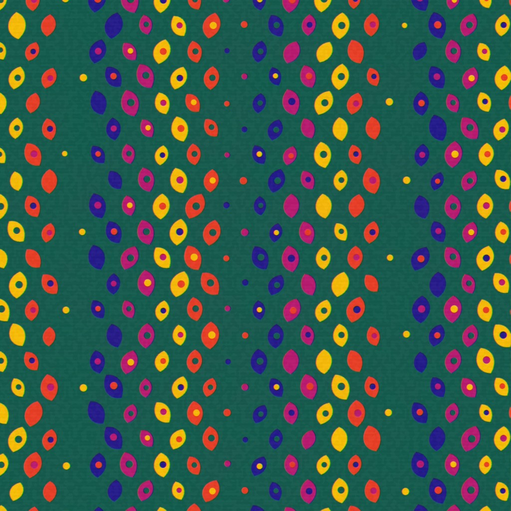 Ankara Brights Ankara – Seamless Pattern for Fabric & Wallpaper