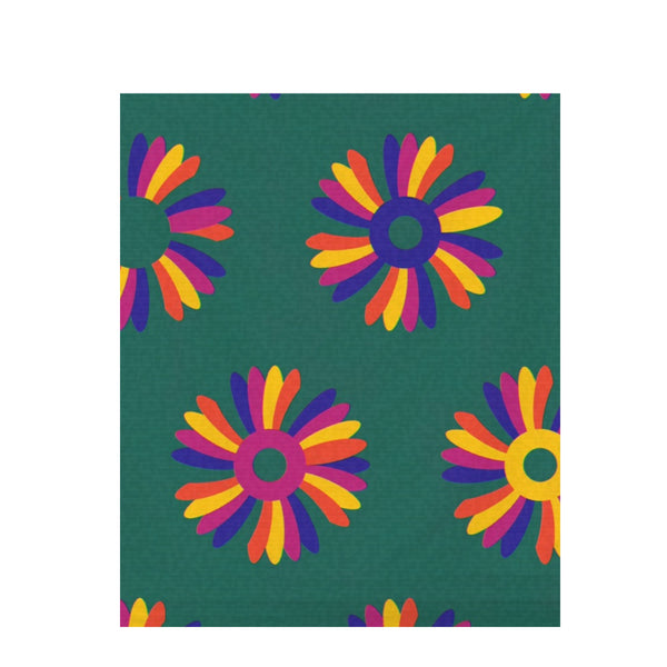 Ankara Brights Ankara – Surface Pattern for Fabric Design — Draped Fabric on Shiplap