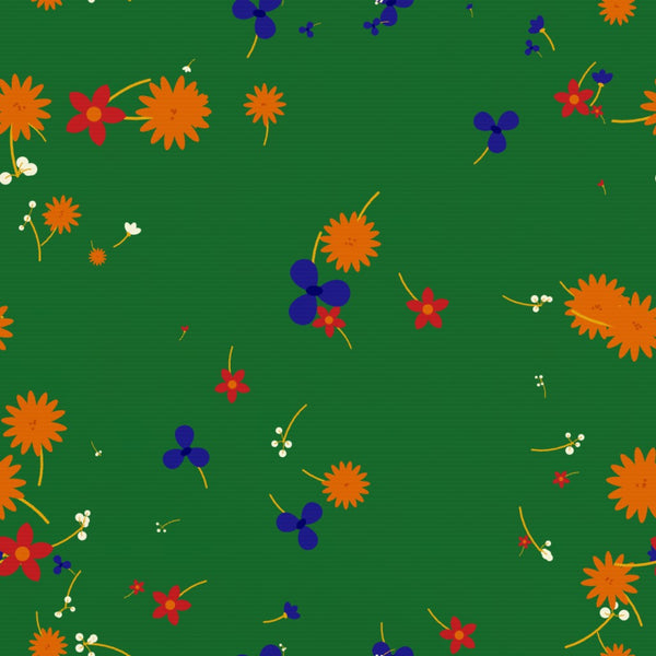Ankara Brights Floral – Seamless Pattern for Fabric & Wallpaper