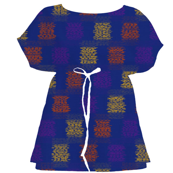 Ankara Brights Ikat Weave – Surface Pattern for Fabric Design — Women's Dress