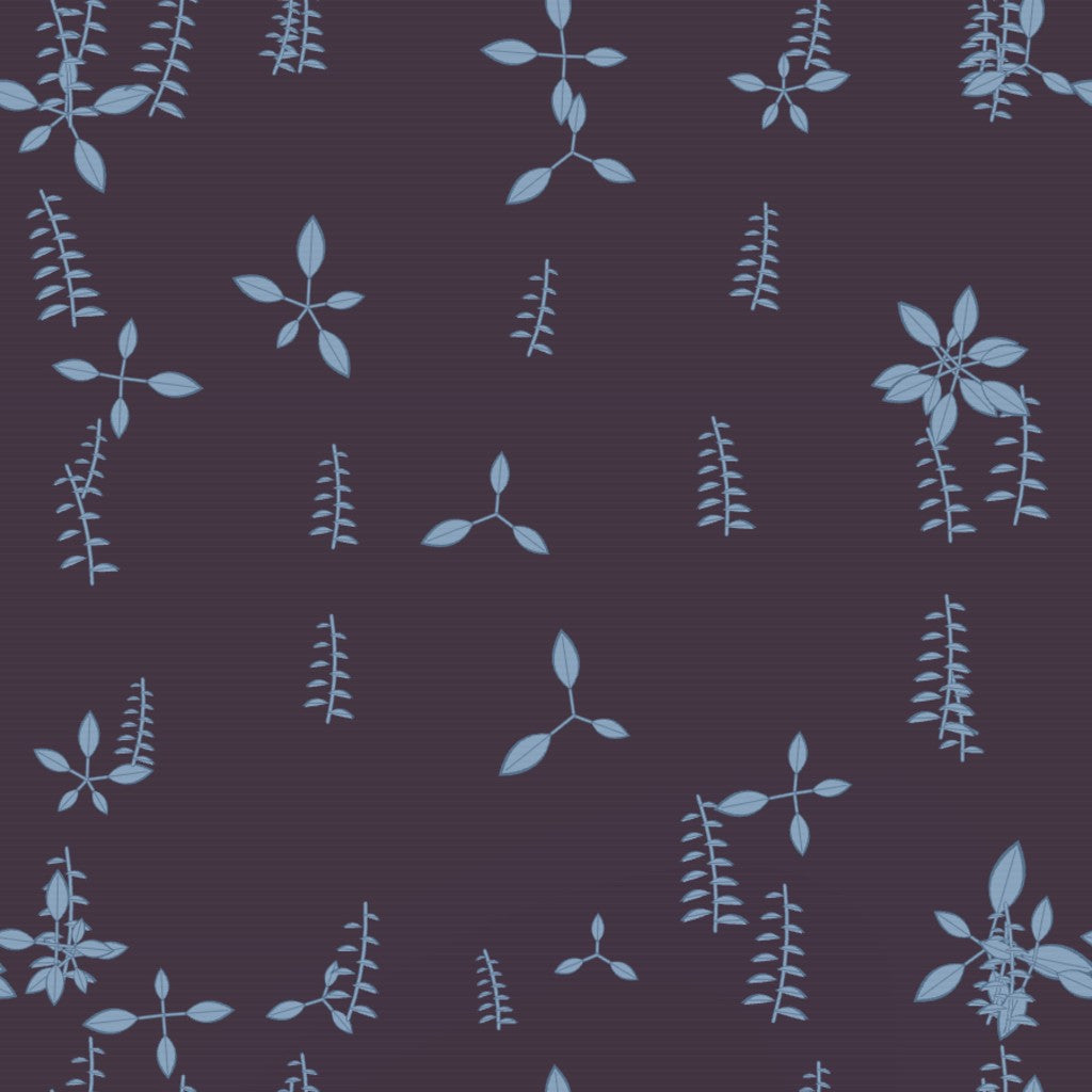 Batik Brown Botanical – Surface Pattern for Fabric Design