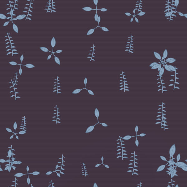 Batik Brown Botanical – Surface Pattern for Fabric Design