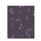 Batik Brown Botanical – Surface Pattern for Fabric Design — Draped Fabric on Shiplap