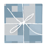 Batik Brown Color Block – Fabric Repeat Pattern Digital Download — Wrapped Gift Box