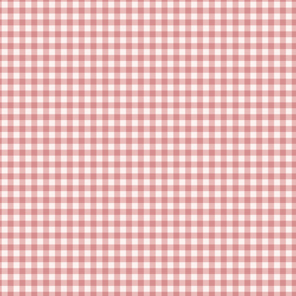 Batik Brown Gingham Check – Seamless Pattern for Fabric & Wallpaper