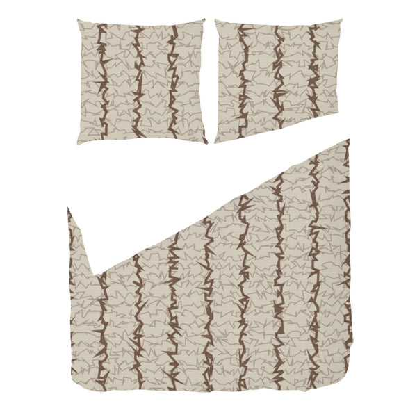 Batik Brown Linear – Surface Pattern for Fabric Design — Duvet & Pillows