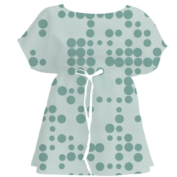 Batik Brown Polka Dot – Seamless Pattern for Fabric & Wallpaper — Women's Dress