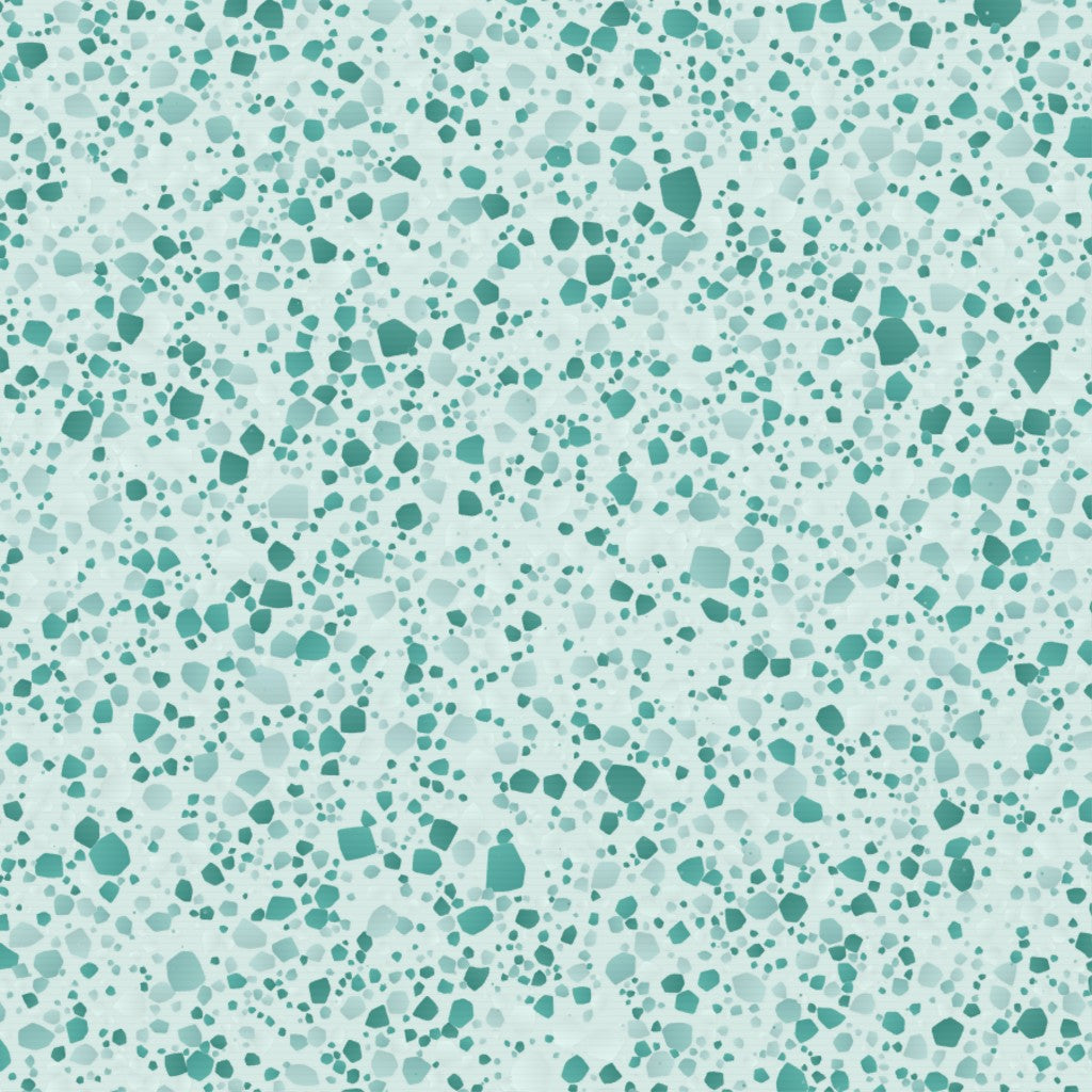 Batik Brown Terrazzo – Seamless Pattern for Fabric & Wallpaper