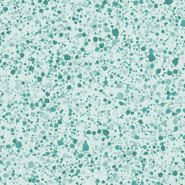 Batik Brown Terrazzo – Seamless Pattern for Fabric & Wallpaper