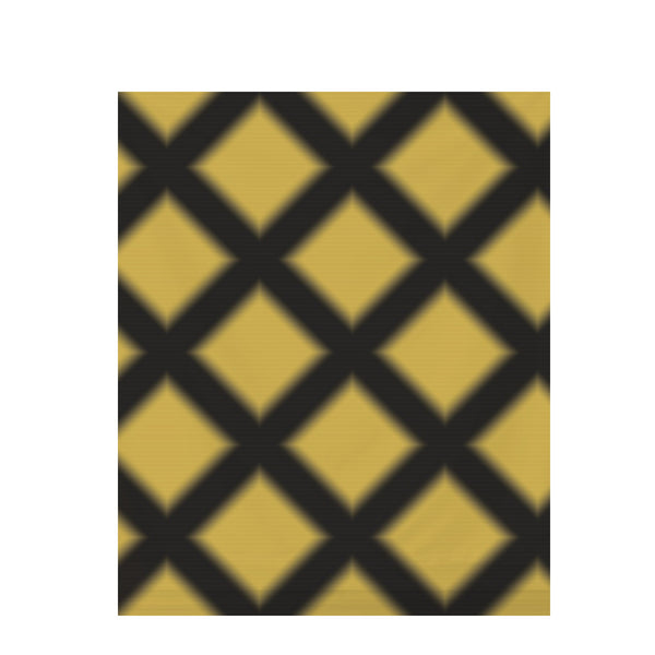Black & Gold Adire Tie-dye – Surface Pattern for Fabric Design — Draped Fabric on Shiplap