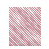 Blush & Smoke Zebra Stripe – Surface Pattern for Fabric Design — Draped Fabric on Shiplap
