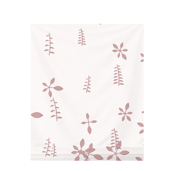 Blush Whisper Botanical – Fabric Repeat Pattern Digital Download — Draped Fabric on Shiplap