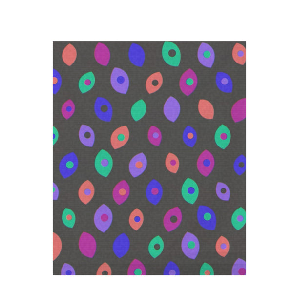 Bold Modern Ankara – Seamless Pattern for Fabric & Wallpaper — Draped Fabric on Shiplap