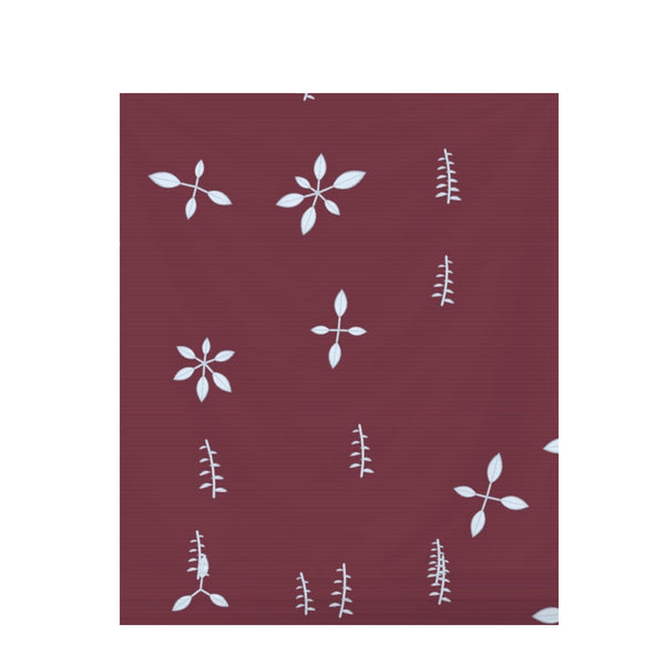 Bold Modern Botanical – Fabric Repeat Pattern Digital Download — Draped Fabric on Shiplap