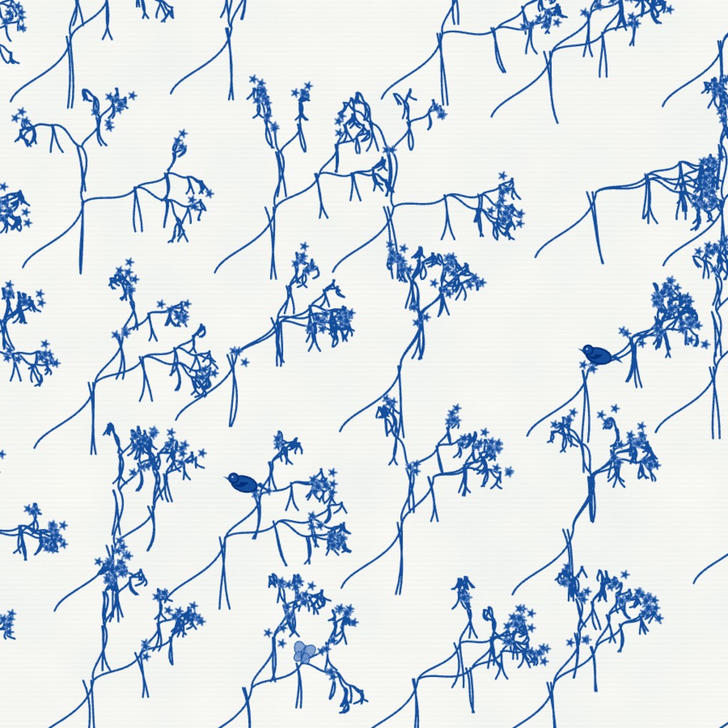 Bold Modern Chinoiserie – Seamless Pattern for Fabric & Wallpaper