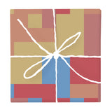 Bold Modern Color Block – Fabric Repeat Pattern Digital Download — Wrapped Gift Box