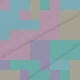 Bold Modern Color Block – Fabric Repeat Pattern Digital Download — Cotton Fabric Swatch