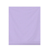 Bold Modern Gingham Check – Seamless Pattern for Fabric & Wallpaper — Draped Fabric on Shiplap