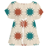 Bold Modern Moroccan Tile – Fabric Repeat Pattern Digital Download — Women's Dress