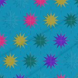 Bold Modern Moroccan Tile – Fabric Repeat Pattern Digital Download — Cotton Fabric Swatch