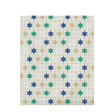 Bold Modern Moroccan Tile – Surface Pattern for Fabric Design — Draped Fabric on Shiplap