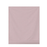 Burgundy Velvet Gingham Check – Seamless Pattern for Fabric & Wallpaper — Draped Fabric on Shiplap