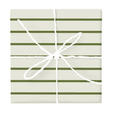 Chartreuse & Olive Linear – Surface Pattern for Fabric Design — Wrapped Gift Box