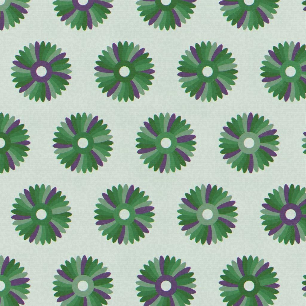 Cool Ocean Ankara – Surface Pattern for Fabric Design