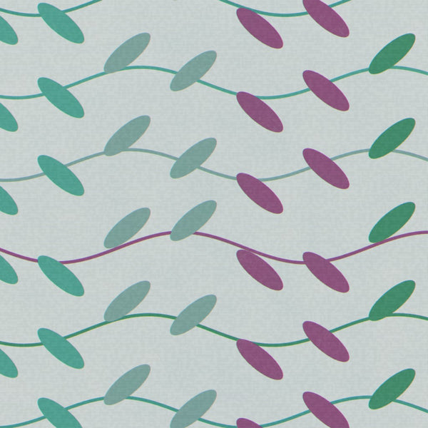Cool Ocean Ankara – Surface Pattern for Fabric Design