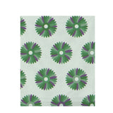 Cool Ocean Ankara – Surface Pattern for Fabric Design — Draped Fabric on Shiplap