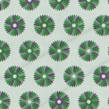 Cool Ocean Ankara – Surface Pattern for Fabric Design — Cotton Fabric Swatch