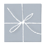 Cool Ocean Gingham Check – Seamless Pattern for Fabric & Wallpaper — Wrapped Gift Box