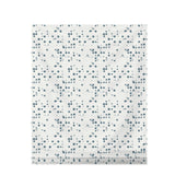 Cool Ocean Polka Dot – Seamless Pattern for Fabric & Wallpaper — Draped Fabric on Shiplap