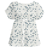 Cool Ocean Polka Dot – Seamless Pattern for Fabric & Wallpaper — Women's Dress