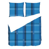 Cool Ocean Tartan Plaid – Surface Pattern for Fabric Design — Duvet & Pillows